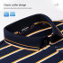 Pierre Cardin Men's Yellow Striped Cotton-Poly Stretch Polo P73113071A30